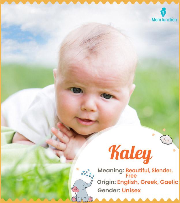 Kaley, a name with p